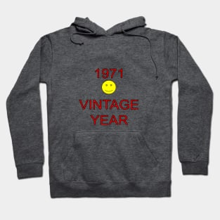 1971 VINTAGE YEAR Hoodie